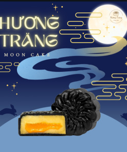 Bánh Than Đen Trứng Chảy